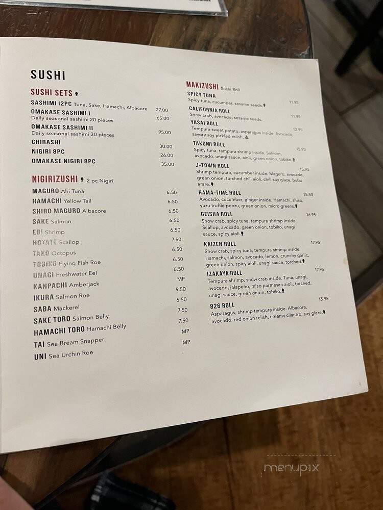 Mikuni Japanese Restaurant - Sacramento, CA menu_pic