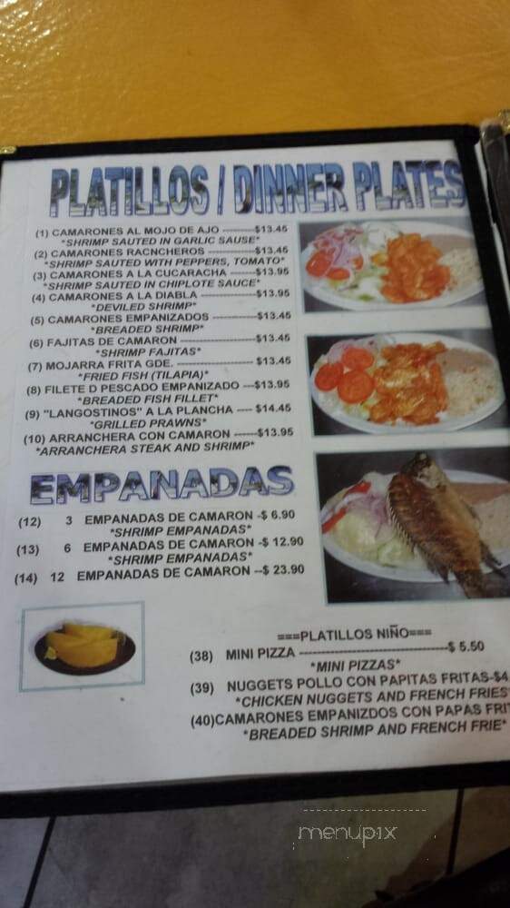 La Sislitas Restaurant - Sacramento, CA menu_pic