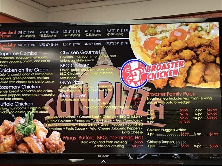 Sun Pizza Restaurant - Sacramento, CA