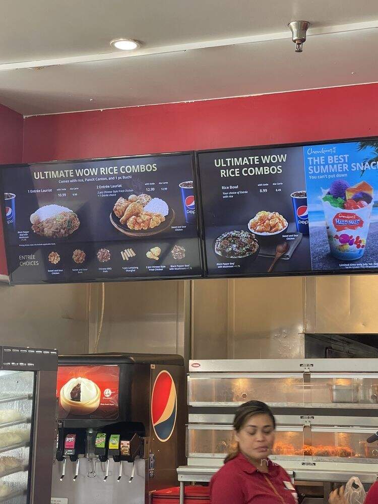 Chow King - Sacramento, CA menu_pic