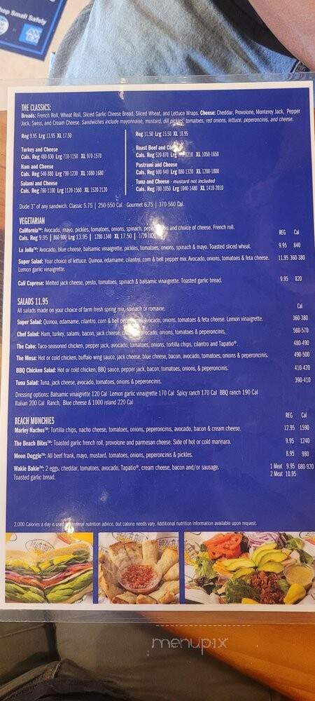 Beach Hut Deli - Elk Grove, CA menu_pic