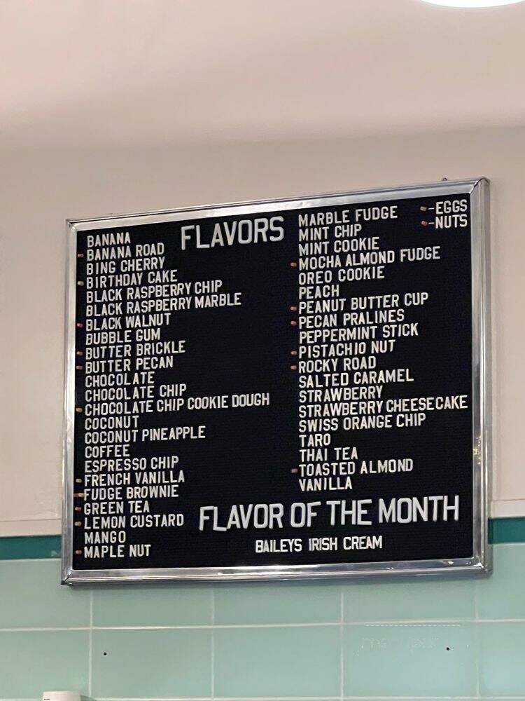 USA Ice Cream - Sacramento, CA menu_pic