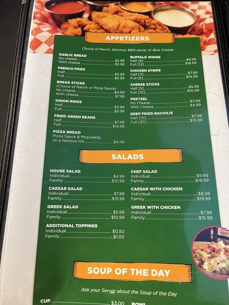 David's New York Style Pizza - Stockton, CA menu_pic