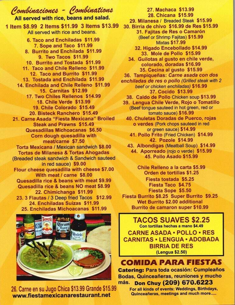 Fiesta Mexicana Restaurant - Stockton, CA