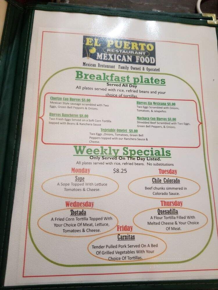 El Puerto Mexican Restaurant - Rancho Cordova, CA