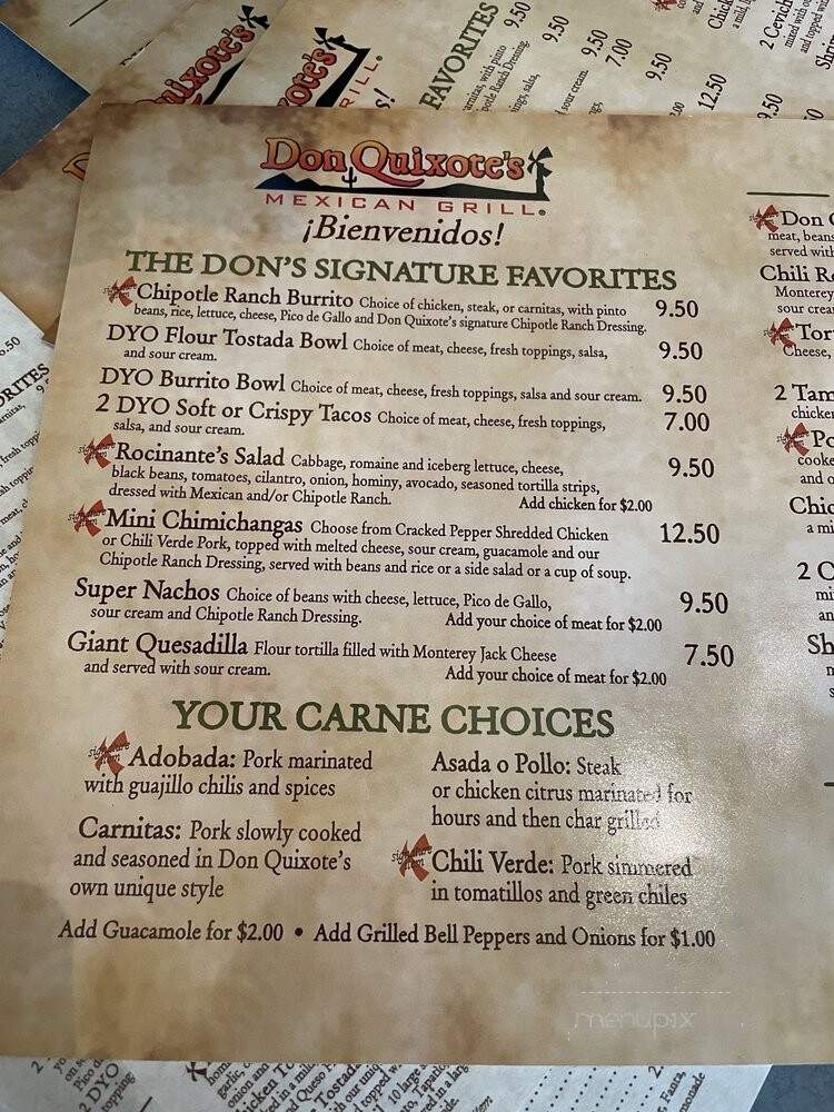 Don Quixote's Mexican Grill - Rocklin, CA