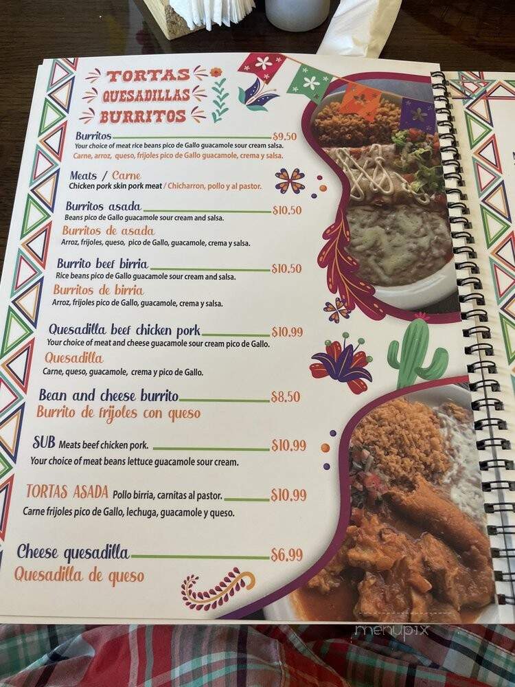 Mazatlan Cafe - Lodi, CA menu_pic