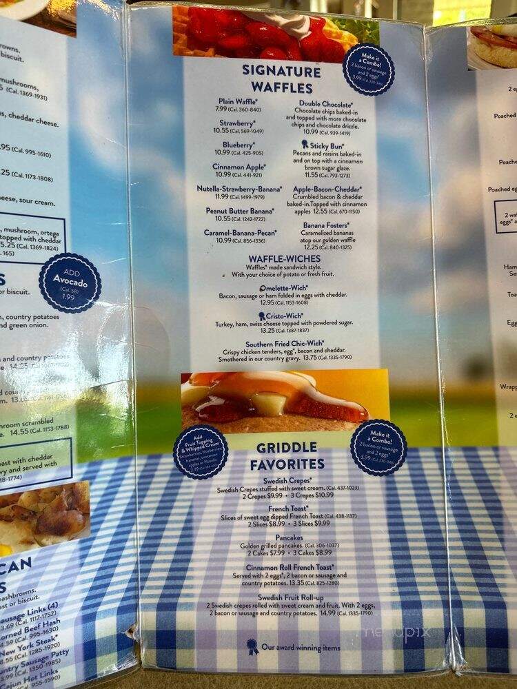 Country Waffles - Citrus Heights, CA menu_pic