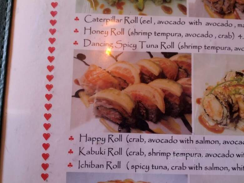 Yoko Sushi - Roseville, CA menu_pic