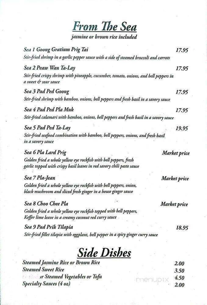 Thai Basil - Roseville, CA menu_pic