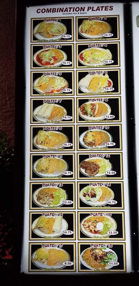 Adalberto's Mexican Food - Orangevale, CA menu_pic