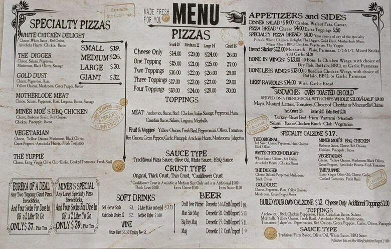 Pizza Plus - Ripon, CA menu_pic