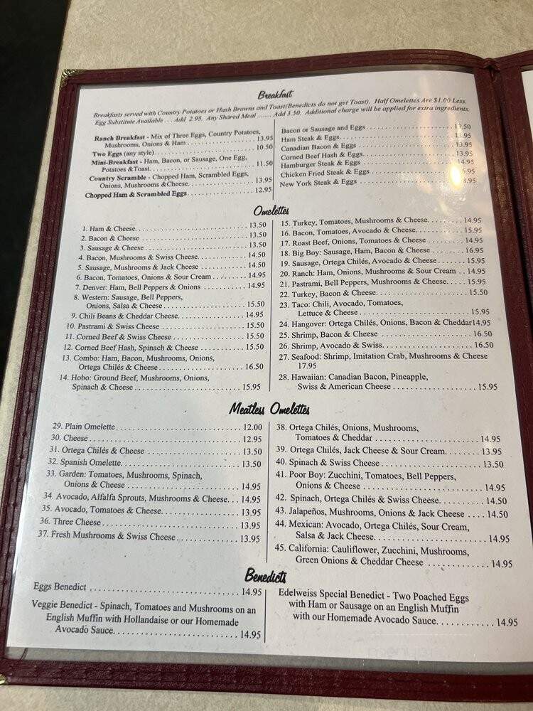 Edelweiss Restaurant - Auburn, CA