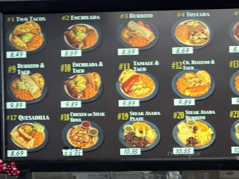 Jo Jo Garcia's - Modesto, CA menu_pic