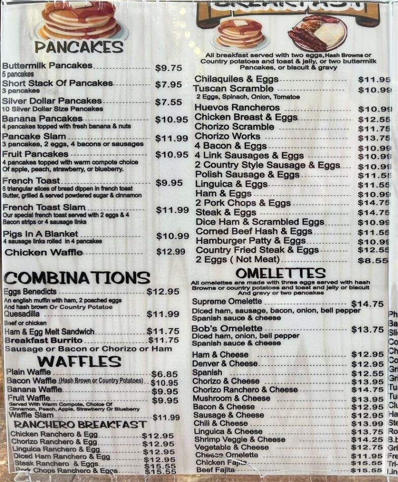 Modesto Cafe - Modesto, CA menu_pic