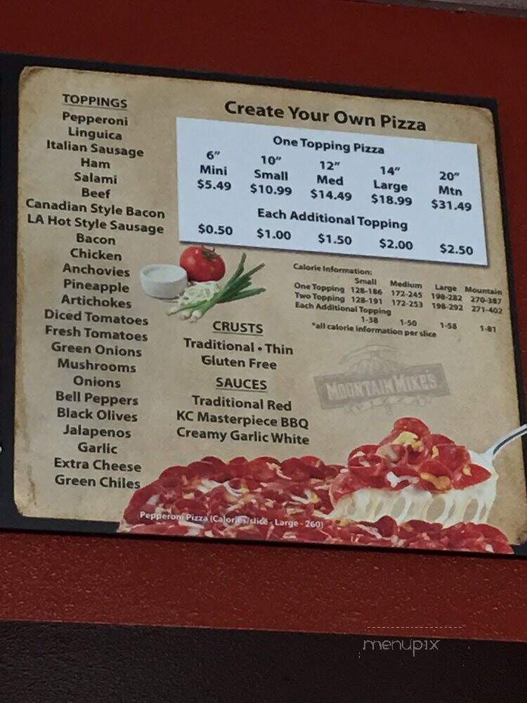 Mountain Mike's Pizza - Turlock, CA
