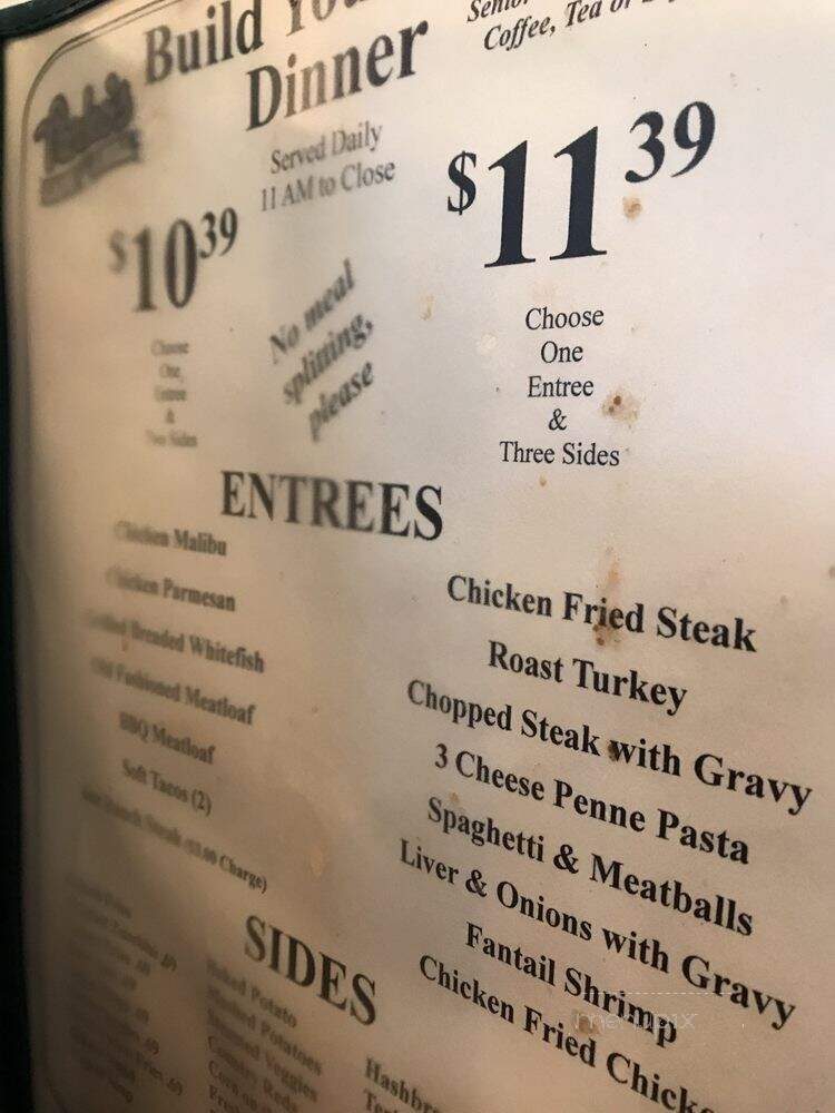 Perko's Cafe - Sonora, CA menu_pic