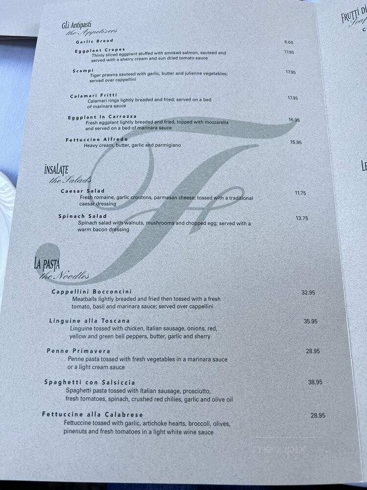 Cafe Fiore - South Lake Tahoe, CA