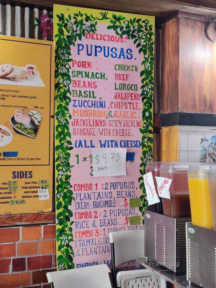 Panchita's - San Francisco, CA menu_pic