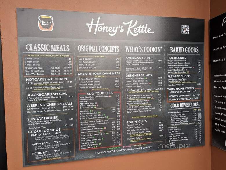 Honey's Kettle Fired Chicken - Culver City, CA menu_pic