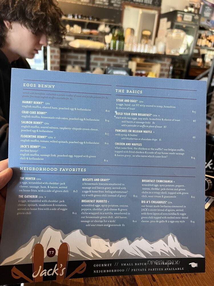 Steamer's Coffeehouse - Arvada, CO menu_pic
