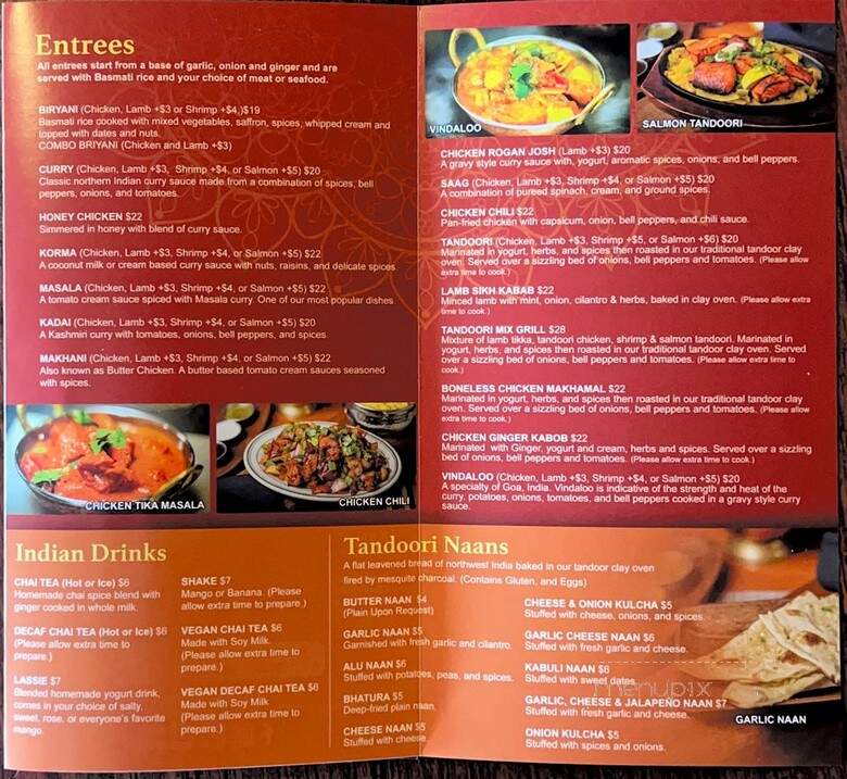 Yak & Yeti - Westminster, CO menu_pic