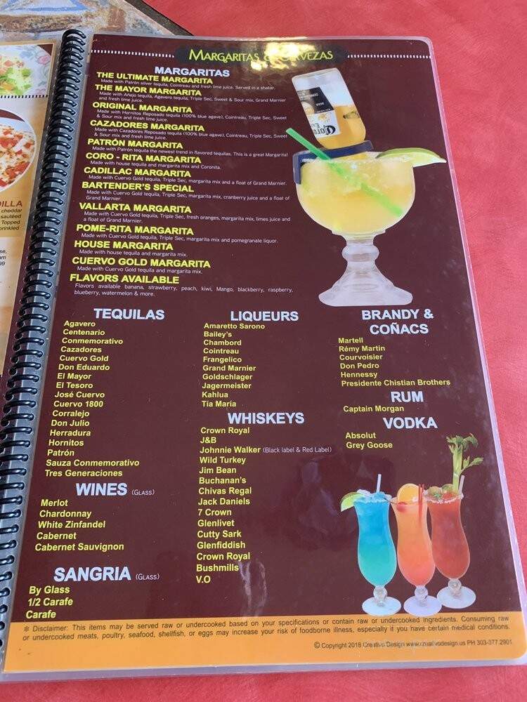 Guadalajara - Aurora, CO menu_pic