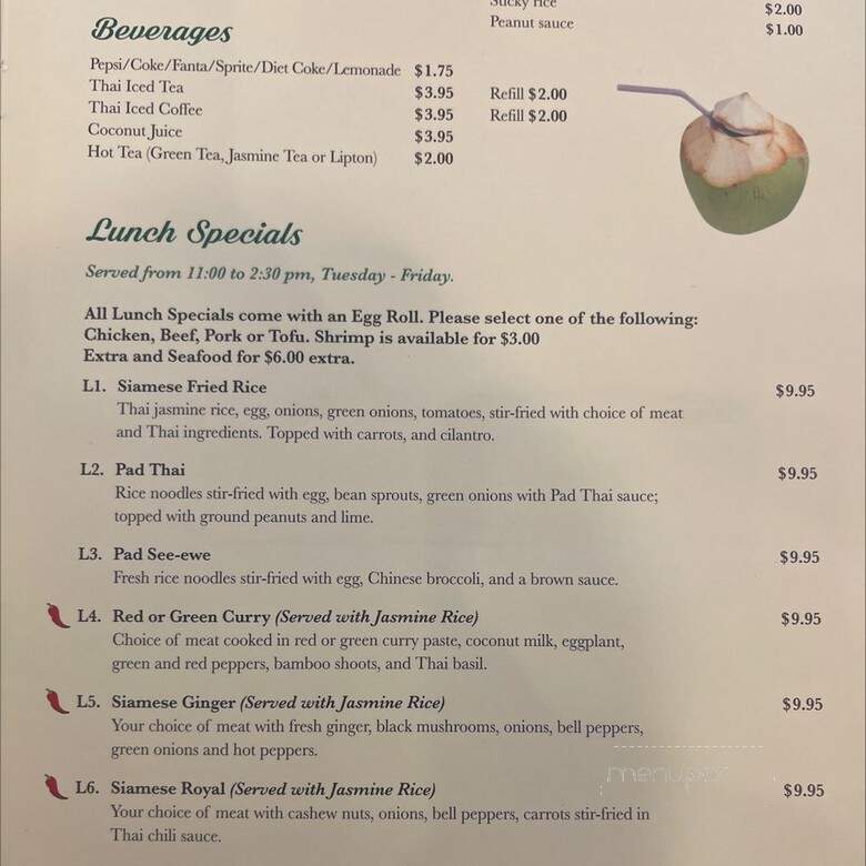 Pearl Of Siam - Aurora, CO menu_pic