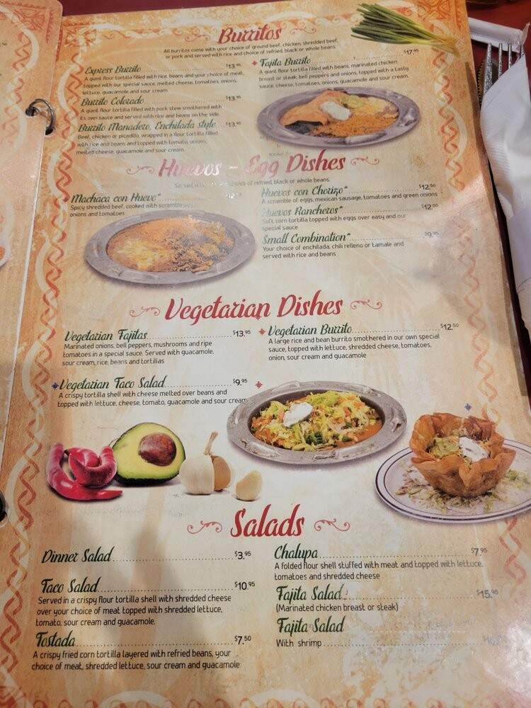 Casa Vallarta Mexican - Aurora, CO menu_pic