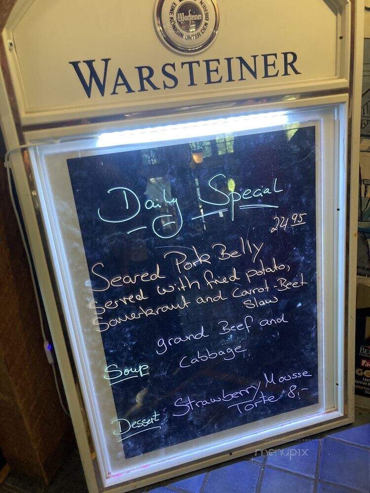 Edelweiss Restaurant - Colorado Springs, CO menu_pic