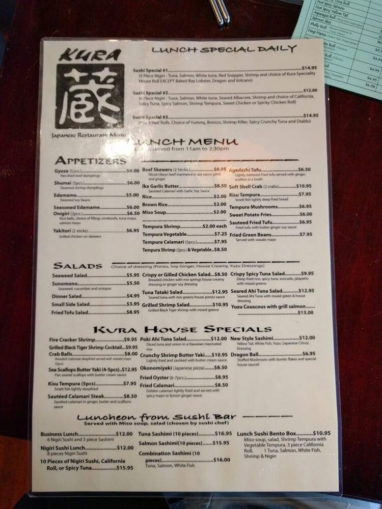 Kura Japanese Restaurant - Colorado Springs, CO