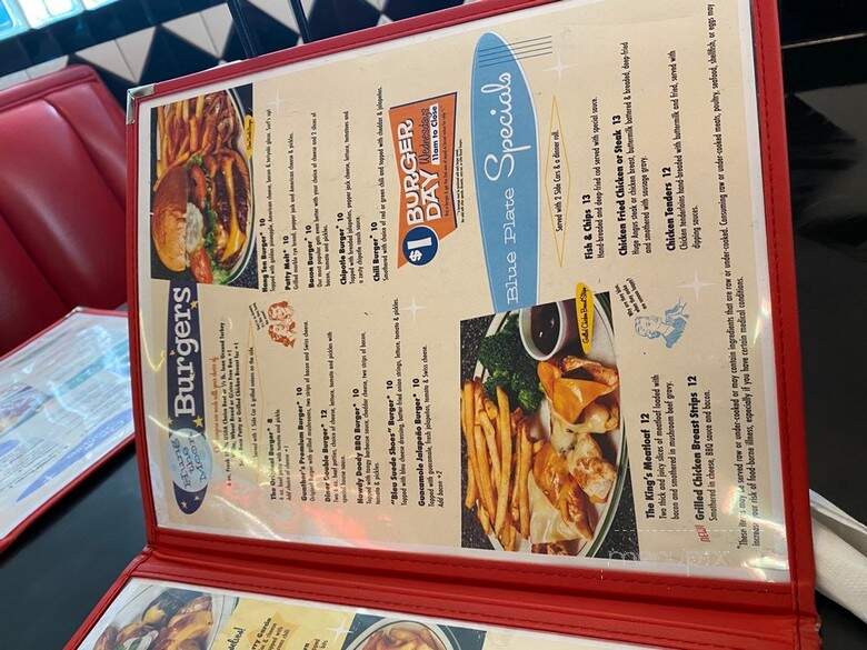 Gunther Toody's Diner - Colorado Springs, CO menu_pic