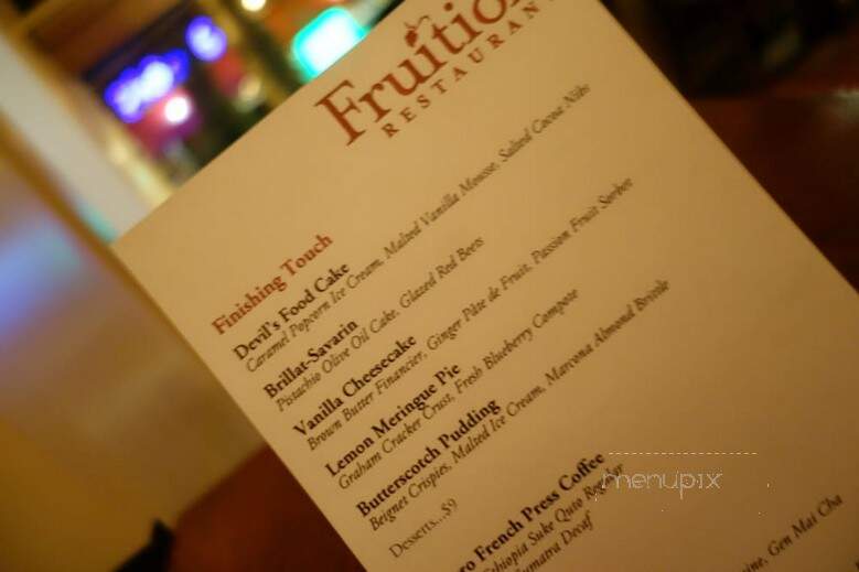 Fruition Restaurant - Denver, CO