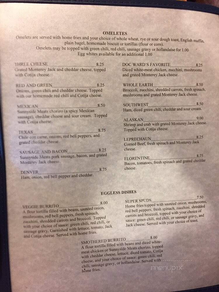 College Drive Cafe - Durango, CO menu_pic