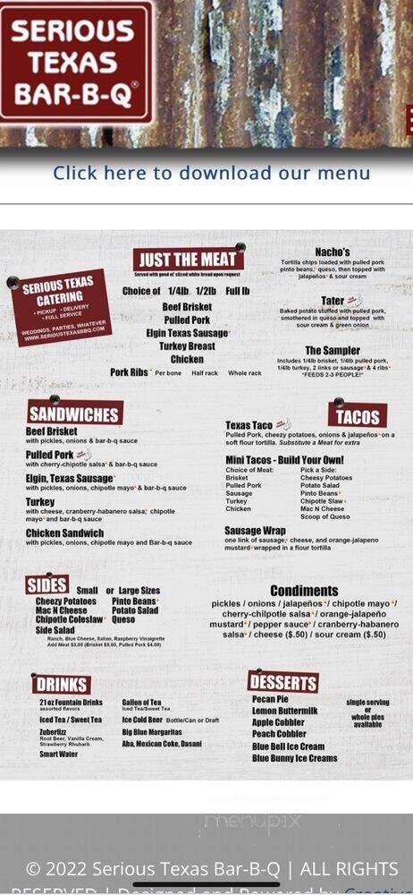 Serious Texas Barbeque - Durango, CO