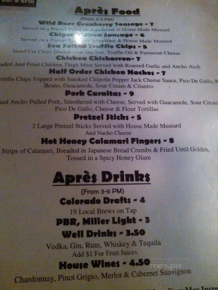 Incline Bar & Grill - Frisco, CO
