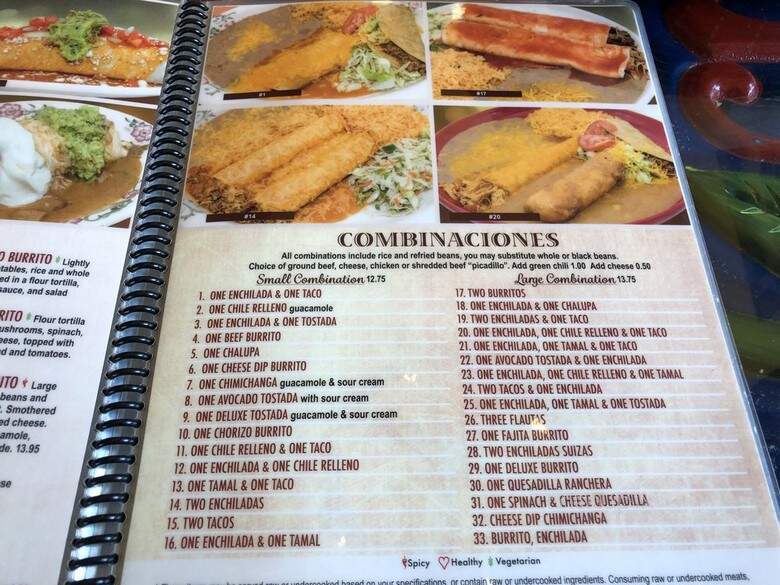 3 Margaritas - Lakewood, CO menu_pic