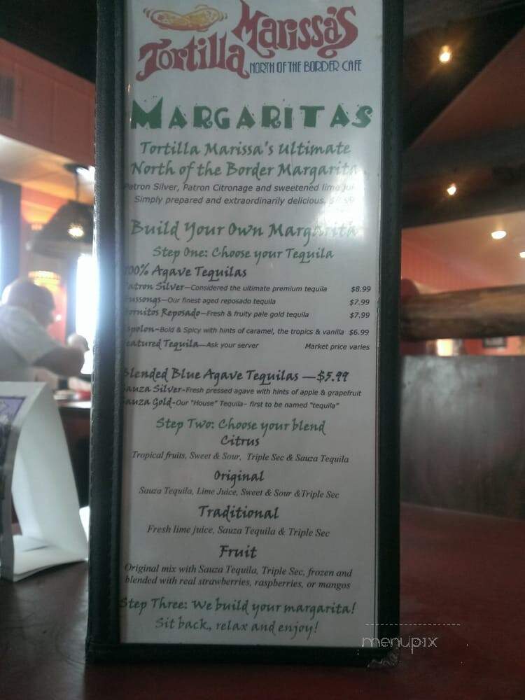 Tortilla Marissa - Fort Collins, CO menu_pic