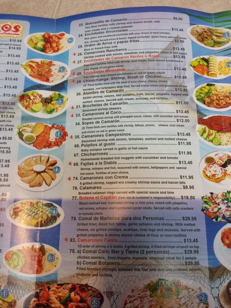 El Cameron Loco - Denver, CO menu_pic