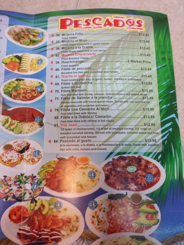 El Cameron Loco - Denver, CO menu_pic