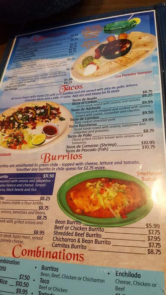 Los Portales Mexican Restaurant - Englewood, CO menu_pic