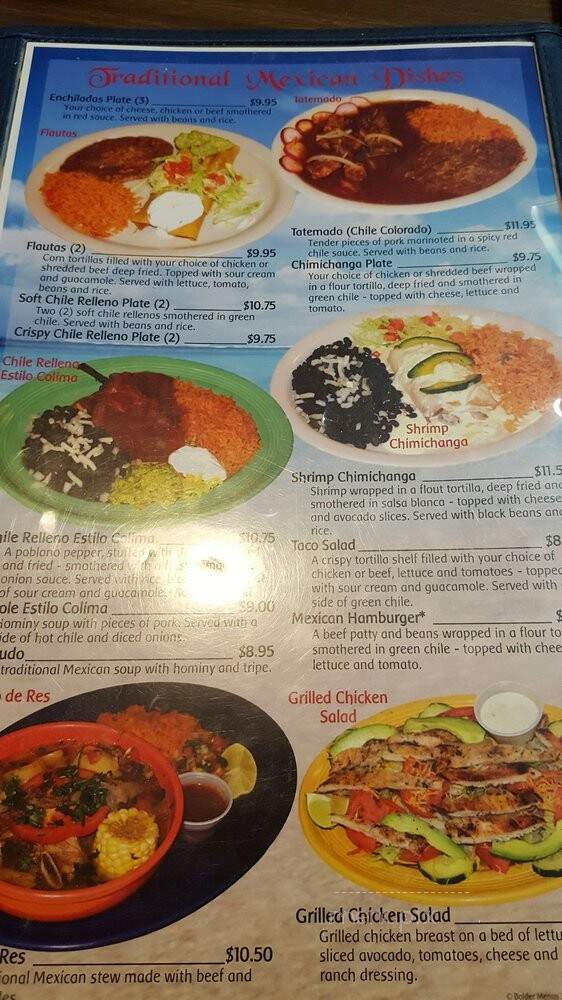 Los Portales Mexican Restaurant - Englewood, CO menu_pic