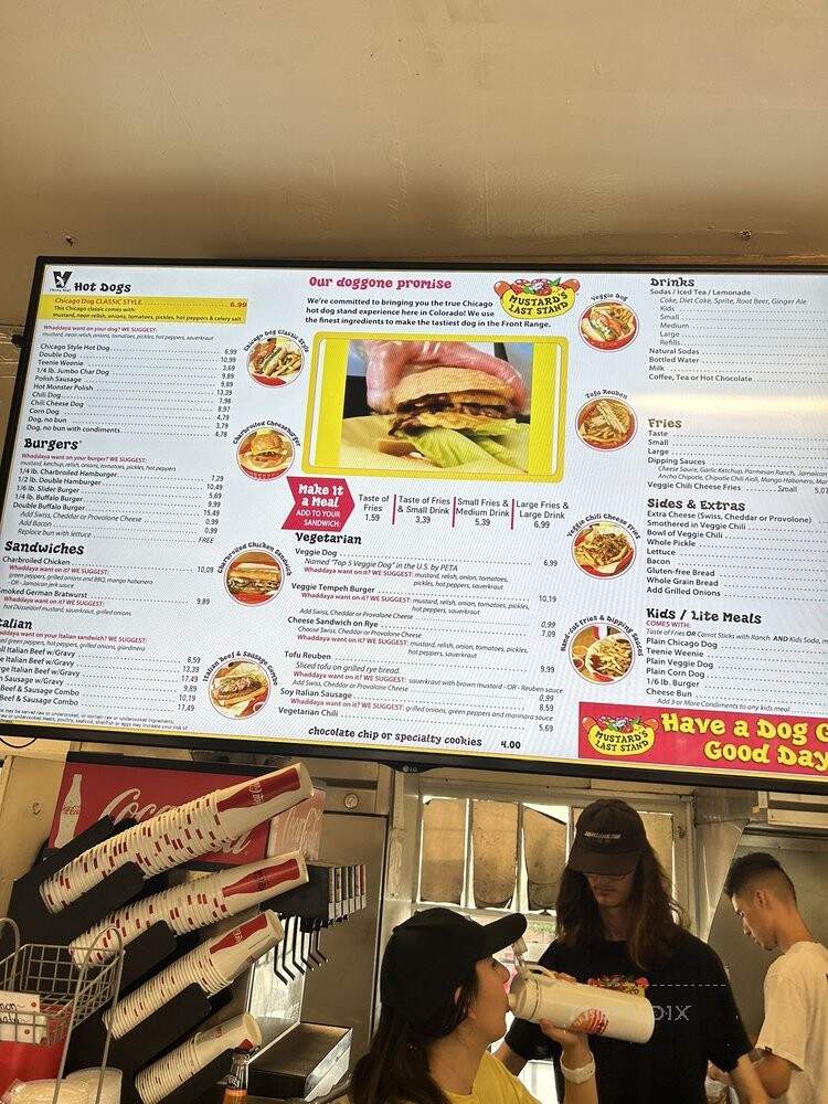 Mustard's Last Stand II - Denver, CO menu_pic