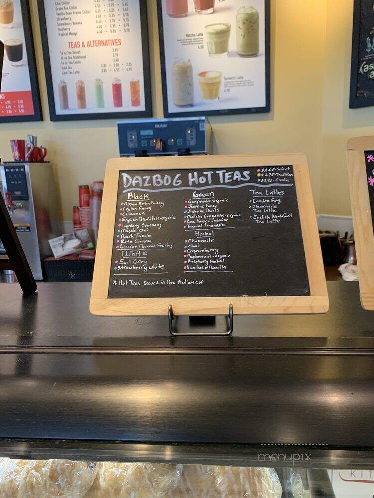 Dazbog Coffee Ptarmigan - Denver, CO menu_pic