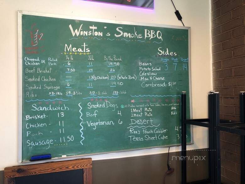Winston Hill's Ribs & Stuff - Littleton, CO menu_pic
