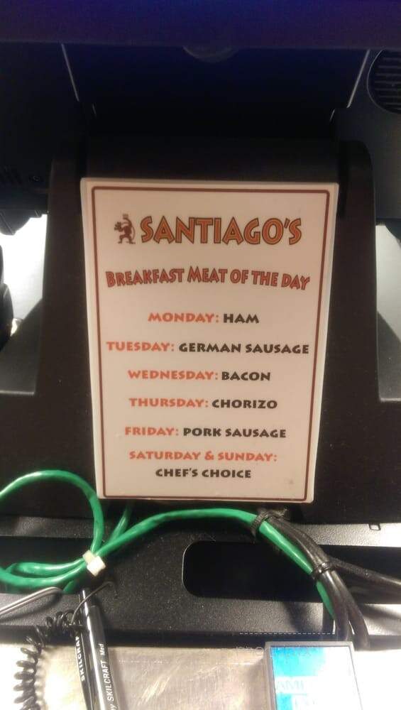 Santiago's Mexican Restaurant - Denver, CO menu_pic