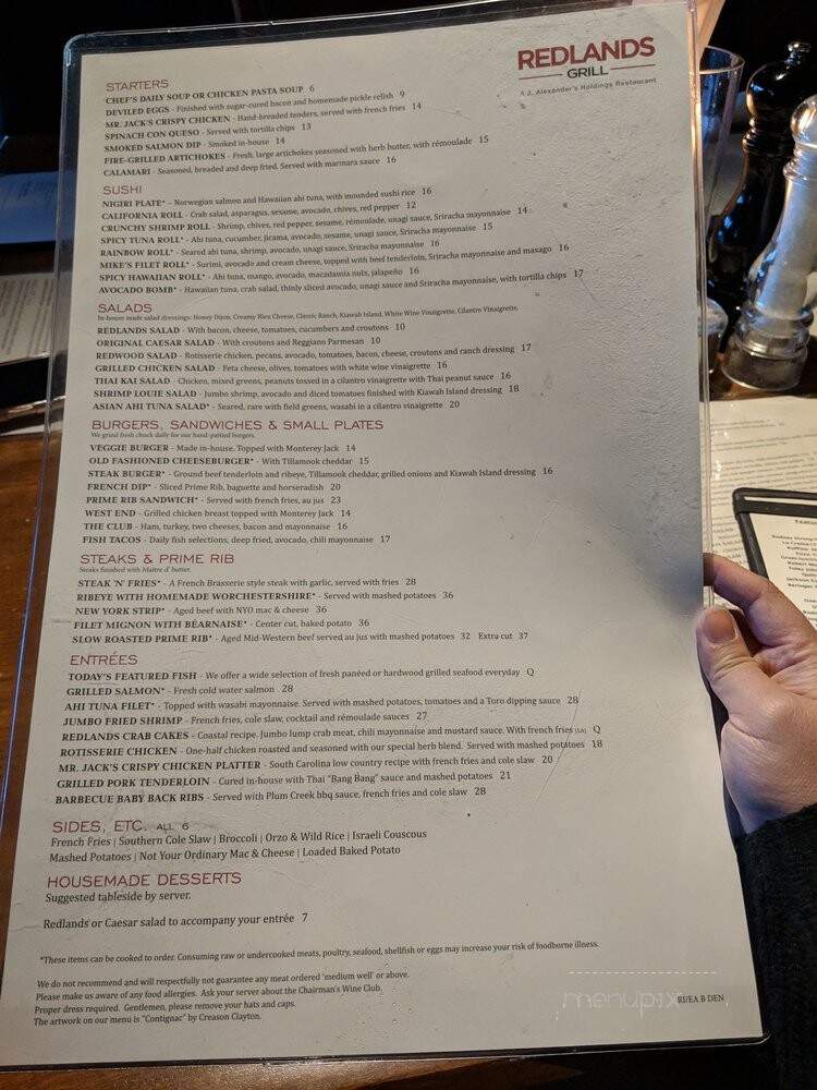 J. Alexander's - Englewood, CO menu_pic