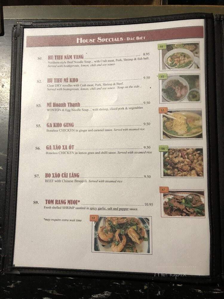 Pho 4 Mua Restaurant - Denver, CO menu_pic