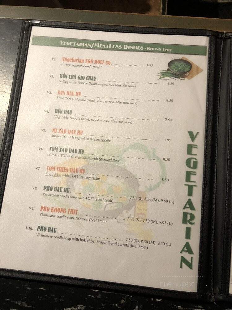 Pho 4 Mua Restaurant - Denver, CO menu_pic