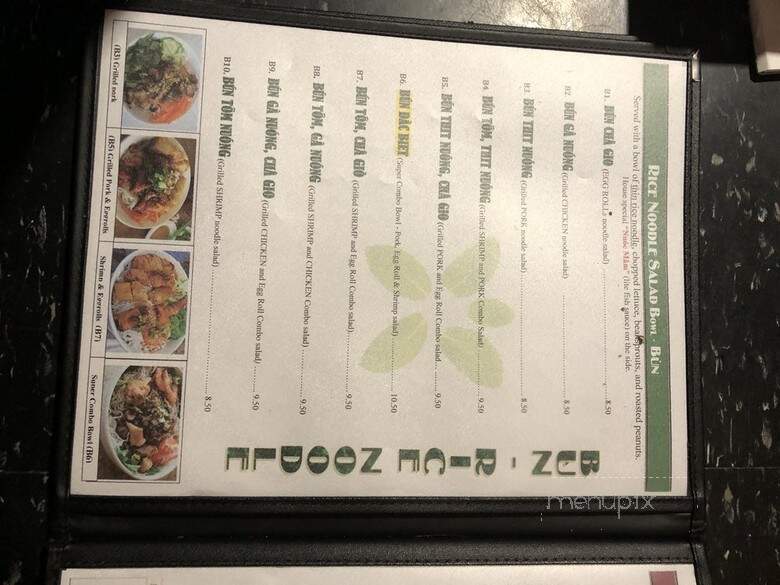 Pho 4 Mua Restaurant - Denver, CO menu_pic